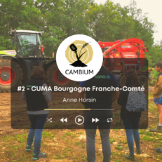 Groupe d'agriculteurs du réseau CUMA Bourgogne Franche Comté