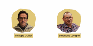 Philippe Guillet et Stéphane Lavigne